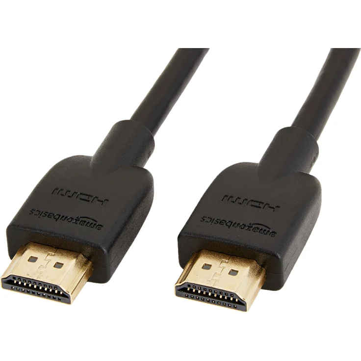 AmazonBasics Hochgeschwindigkeits-HDMI-Kabel 2.0, Ethernet, 3D, 4K-Videowiedergabe und ARC, 1,8m, 24er-Pack – Bild 1