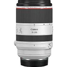 Bild für Canon Telezoomobjektiv RF 70-200mm F2.8L IS USM Telezoom für EOS R (77mm Filtergewinde, Bildstabilisator, Autofokus)