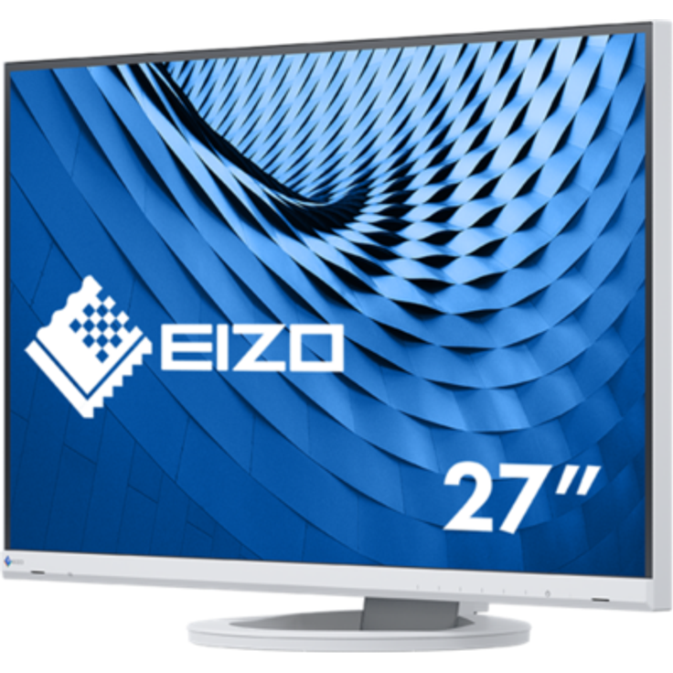Eizo FlexScan EV2760 weiß - 27 Zoll, QHD (1440p), IPS-Panel, 60Hz, 5ms, 350cd/m² (EV2760-WT) – Bild 2
