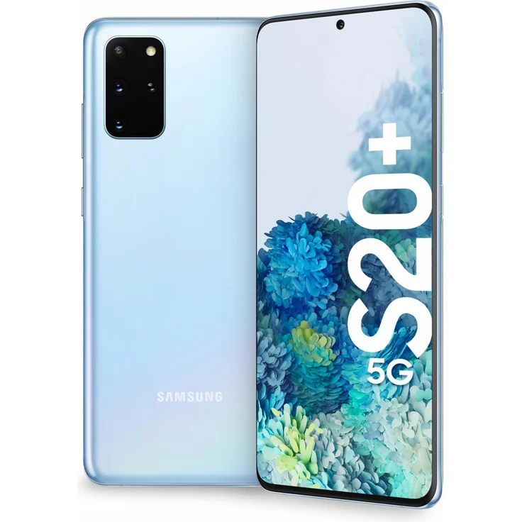Samsung Galaxy S20+ 5G Smartphone 16,99cm Pixel (6,69 Zoll) Dynamic AMOLED-Display, 128GB interner Speicher, 12GB RAM, Blau – Bild 1