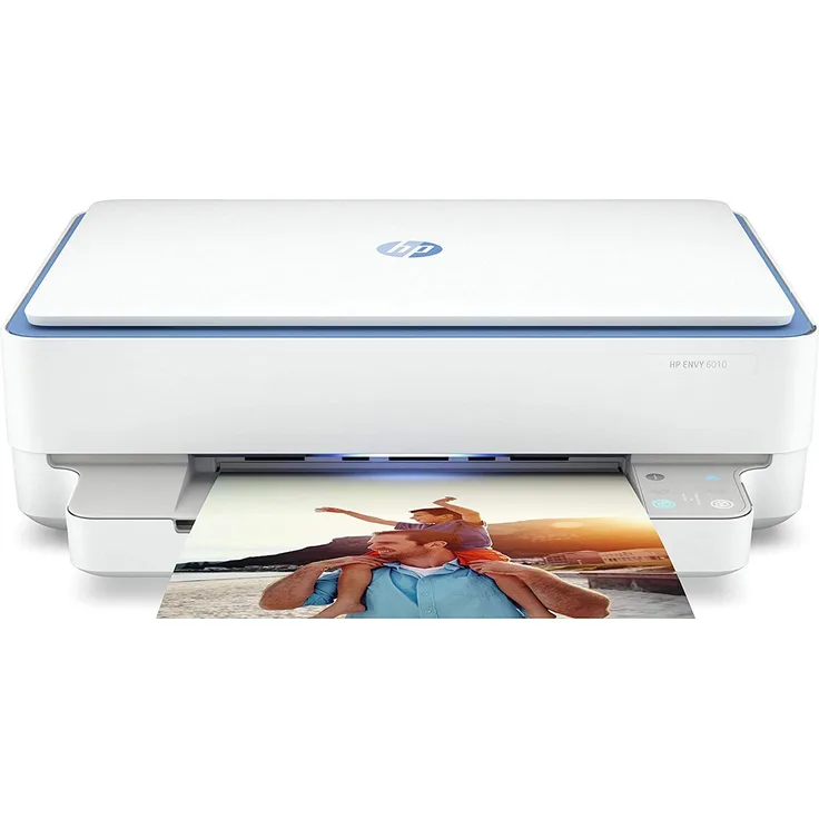 HP Envy 6010 (3-in-1) Multifunktionsdrucker - (Thermal Inkjet) Farbe, Druckgeschwindigkeit: 10 s/w, 7 Farbe, Auflösung: 1200 x 1200, USB, WLAN, AirPrint, Instant Ink (5SE20B)
