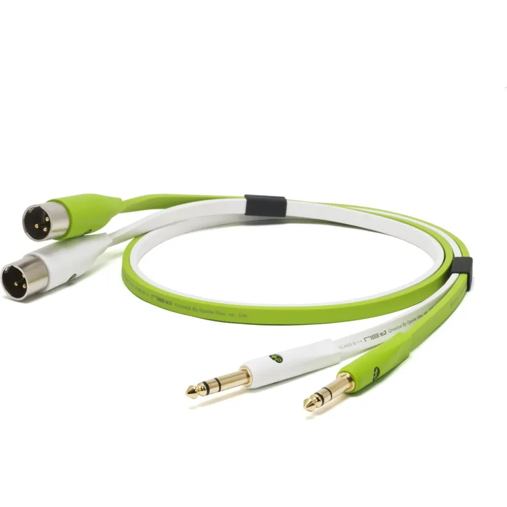 Neo NEOTXMB2M d+ Class B Verbindungskabel, 1-4 inch TRS auf XLR männlich, 2 m