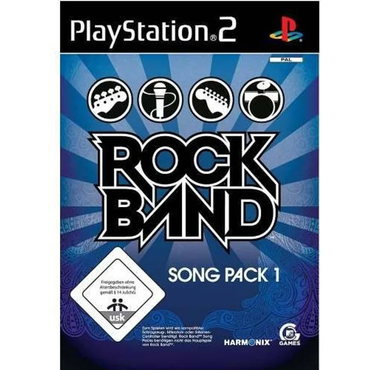 Rock Band Song Pack 1 (PS2)