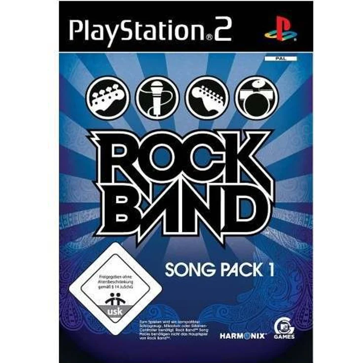 Rock Band Song Pack 1 (PS2)
