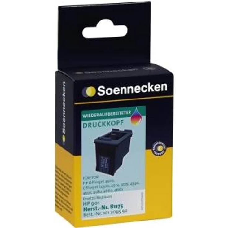 Soennecken Tintenpatrone 81175 wie HP CC656AE 901 c/m/y (81175)
