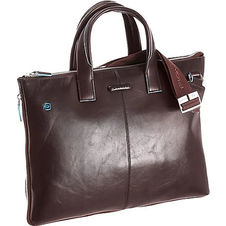 Piquadro Blue Square Laptoptasche 42 cm - dunkelbraun