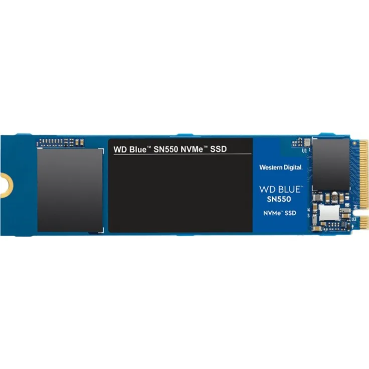 WD Blue SN550 NVMe SSD WDS100T2B0C - Solid-State-Disk - 1 TB - intern - M.2 2280 - PCI Express 3.0 x4 (NVMe) (WDS100T2B0C)