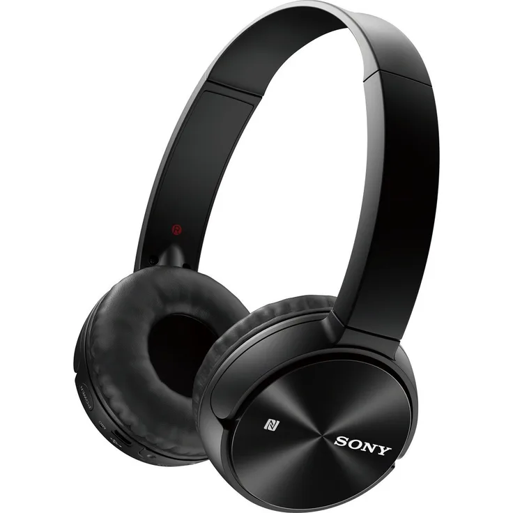 Sony MDR-ZX330BT On-Ear-Kopfhörer, mit Bluetooth, Mikrofon, schwarz