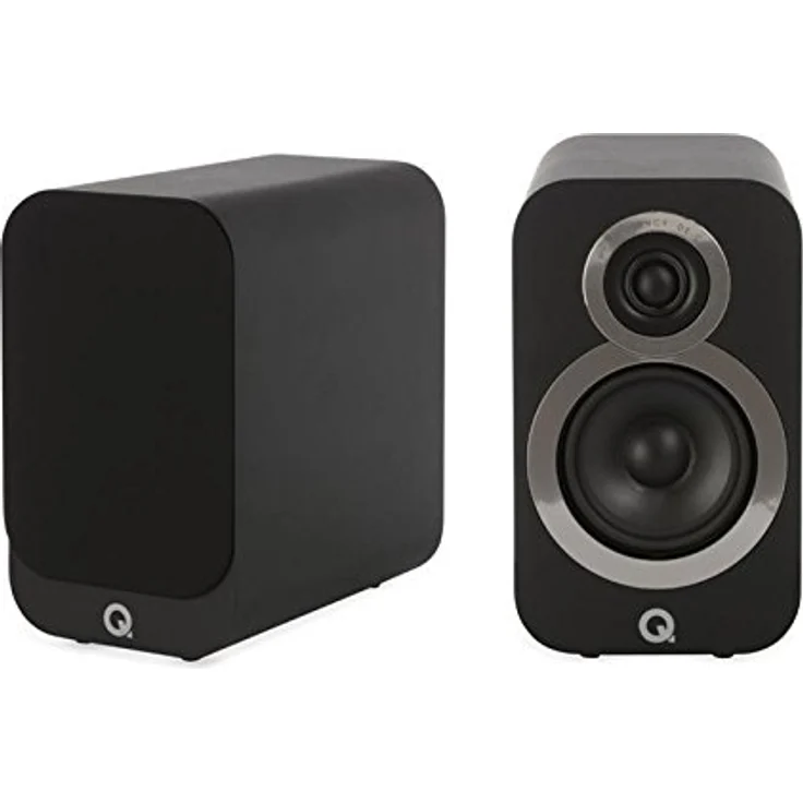 Q Acoustics 3010i Schwarz Regallautsprecher - 15 Watt - schwarz – Bild 1