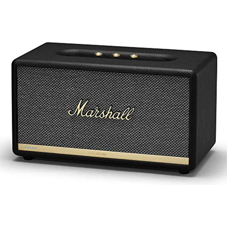 Marshall Stanmore II mit Amazon Alexa - Sprachaktivierter Bluetooth-Lautsprecher - schwarz – Bild 1