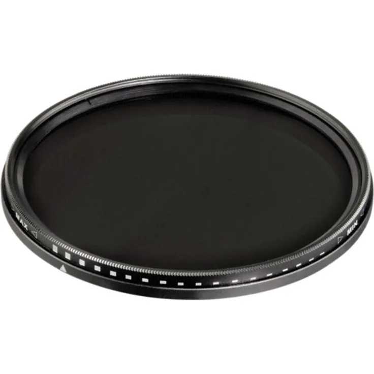 Hama Vario Graufilter, 2-fach Vergütung, Für 62 mm Foto-Kameraobjektive, ND2-400