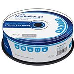 MediaRange BD-R Dual Layer 50GB 6-Fache Schreibgeschwindigkeit, 25er Cakebox - Preisvergleich