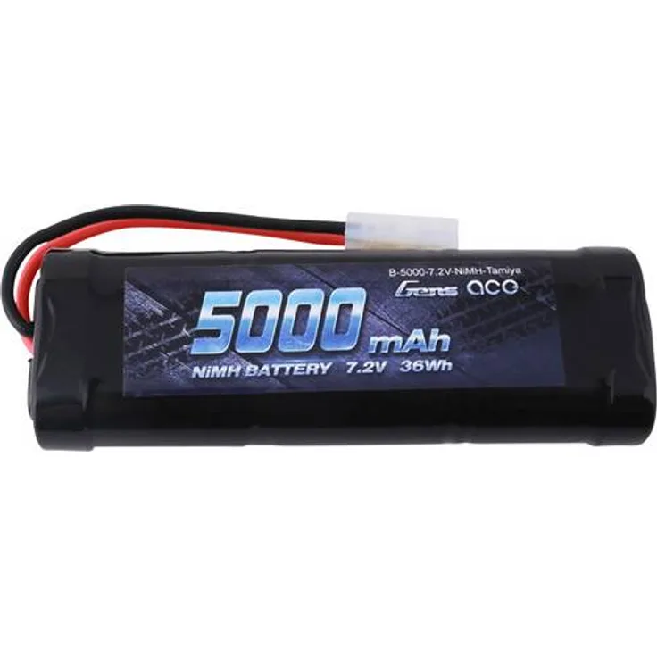 Gens ace Modellbau-Akkupack (NiMh) 7.2V 5000 mAh Zellen-Zahl: 6 Stick Tamiya
