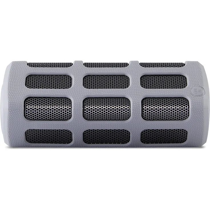 TechniSat BluSpeaker OD 300 Bluetooth-Lautsprecher mit Mikrofon, grau