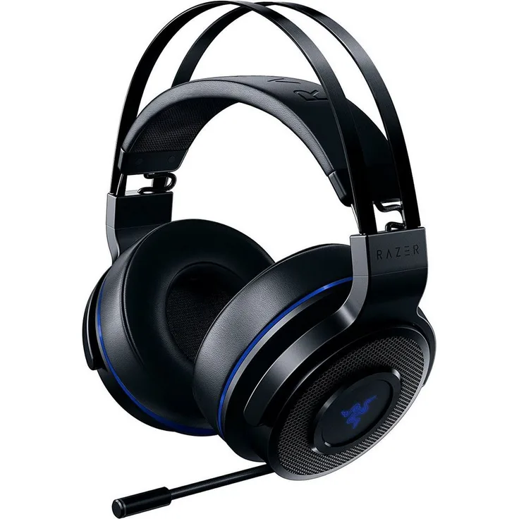 Razer Thresher 7.1 Kabelloses Gaming Headset (für PlayStation 4, Dolby Headphone mit 7.1 Surround-Sound, 50 mm Treiber und Ausziehbares Mikrofon)