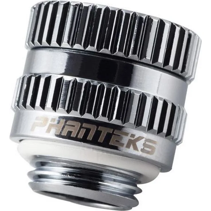 Phanteks Glacier Male to Female Rotary Adapter - Flüssigkühlsystemarmatur - Mirror-Chrome (PH-RA_CR_MF)