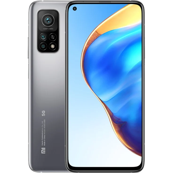 Xiaomi Mi 10T Pro 5G Smartphone 16,9cm (6,67 Zoll) IPS-Display, 128GB interner Speicher, 8GB RAM, Dual-SIM, Android, Lunar Silver – Bild 1