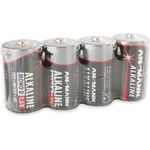 ANSMANN Batterien Mono D LR20 4 Stück 1,5V - Alkaline Batterie langlebig & auslaufsicher - Ideal für Spielzeug, LED Taschenlampe, Radio, Modellbau uvm