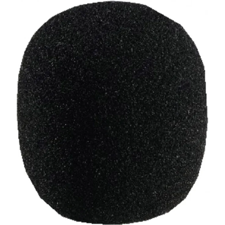 MONACOR WS-60 Mikrofon-Windschutz für Mikrofone schwarz
