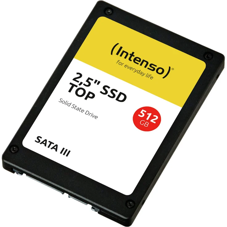 Intenso Top III 512GB - Solid-State-Disk - 512 GB - intern - 2.5 Zoll (6.4 cm) - SATA 6Gb/s (3812450) – Bild 4