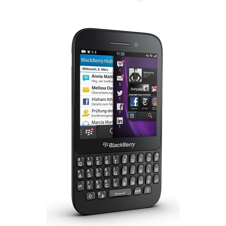 Rim - BlackBerry Q5 Black QWERTY – Bild 4