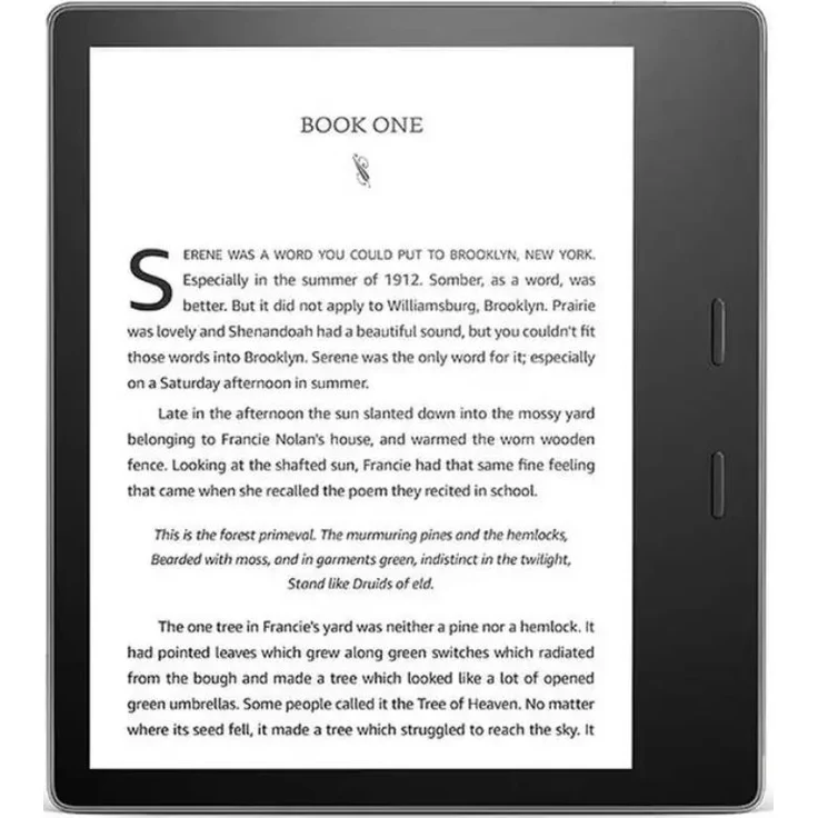 Amazon Der neue Kindle Oasis (2019) Grafit WLAN 32GB Grau (B07L5GK1KY) – Bild 2