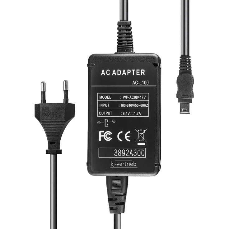 kj-vertrieb Netzteil für Sony C-L10, AC-L10A, AC-L10B, AC-L15, AC-L15A, AC-L15B, AC-L100 Serie