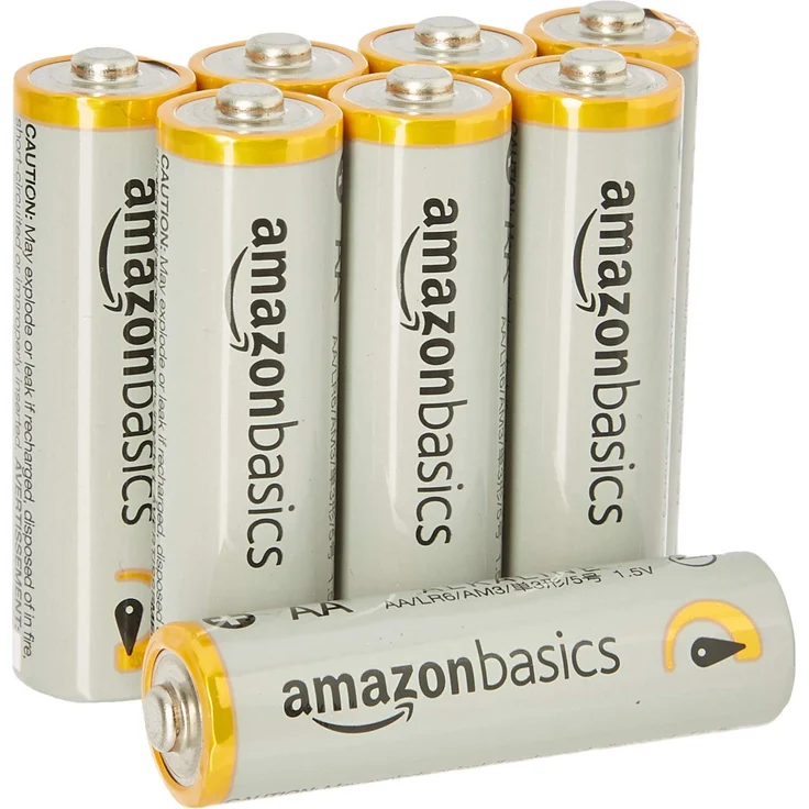 AmazonBasics AA-Alkalibatterien, leistungsstark, 1,5 V, 8 Stück (Aussehen kann variieren) – Bild 1