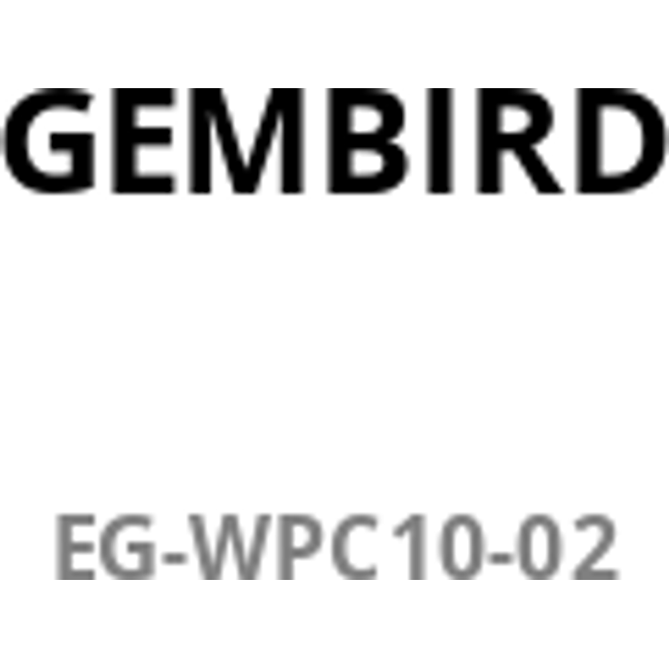 GEMBIRD Wireless QI-Telefon-Ladestation 10W schwarz