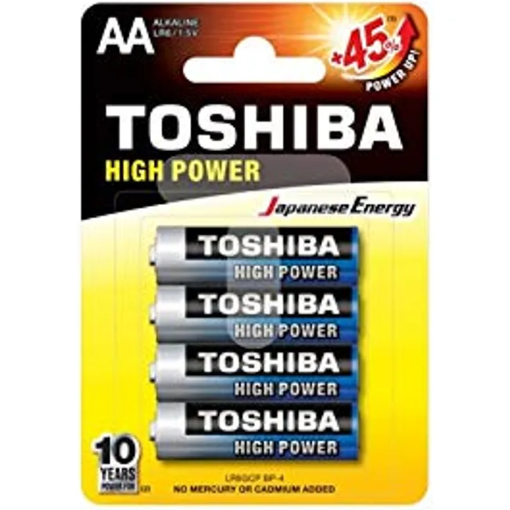 Toshiba LR6GCP BP-4 Alkalibatterien (LR6GCP BP-4)