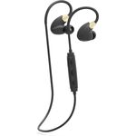Cannice SC1412 Y4 Bluetooth Kopfhörer In Ear | Kabellose 4.1 Sport Kopfhörer Stereo mit Ohrbügel | 10m Reichweite, ultra leicht, wasserabweisend, schwarz, gold