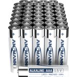 ANSMANN Batterien AAA Alkaline Größe LR03 - (40 Stück) Design kann abweichen