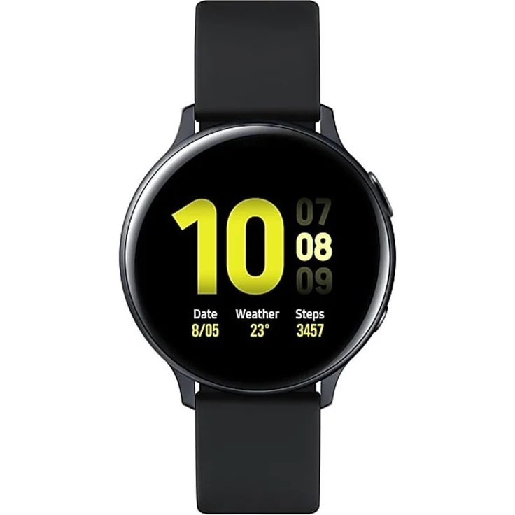 Samsung Galaxy Watch Active 2 Smartwatch GPS, Unisex, 44mm, Aluminiumgehäuse, Black – Bild 3