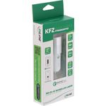 InLine 31502W USB KFZ Stromadapter Quick Charge 3.0, 12-24VDC zu 5V DC-3A, USB-A + USB Typ-C, weiß