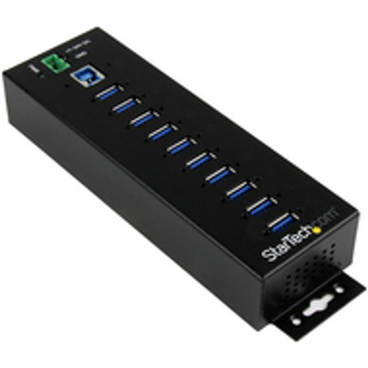 StarTech.com HB30A10AME Schnittstellen-Hub USB 3.0 (3.1 Gen 1) Type-B 5000 Mbit-s Schwarz