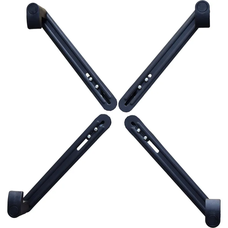 HFTEK Non-VESA Mount Adapter set für Ohne VESA Löcher Monitor (HF77B)