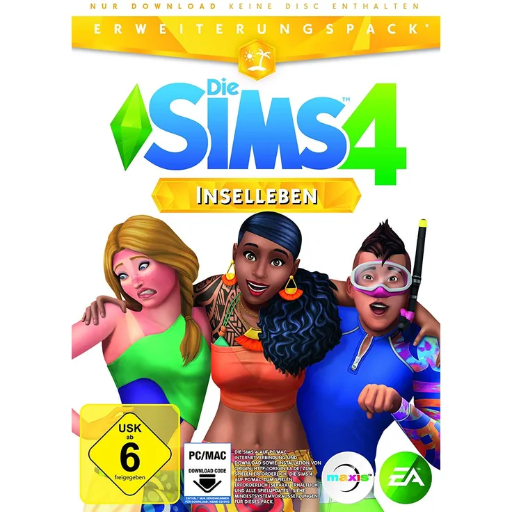 Die Sims 4 - Erweiterungspack Inselleben (PC)