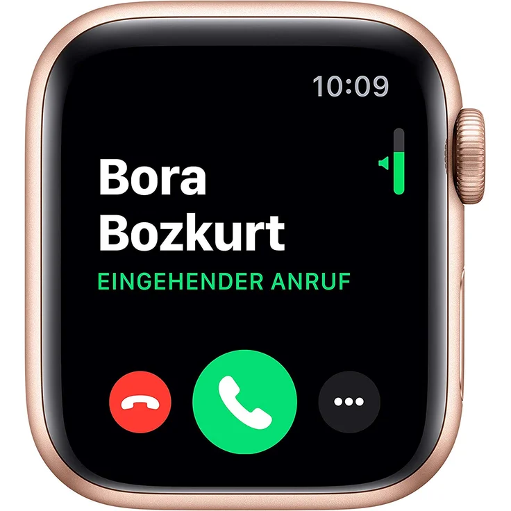 Apple Watch Series 5 Smartwatch GPS, Unisex, 40mm, Aluminiumgehäuse, Sportarmband, Gold – Bild 3