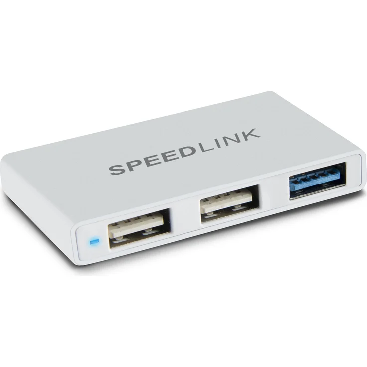 Speedlink PLECA - USB C to USB A Hub - USB-Hub - passiver 3-Port-Hub - USB-C Anschluss - 1 USB 3.0 Port - 2 USB 2.0 Port - Gold – Bild 1