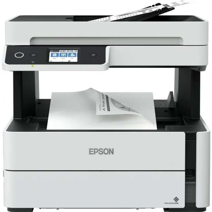 Epson EcoTank ET-M3170 4-in-1 Tintenstrahl-Multifunktionsgerät (Drucker, Scanner, Kopierer, Fax) Auflösung: 2400 x 1200, USB, Gb LAN, WLAN, AirPrint, Mobile Print, Wi-Fi Direct (C11CG92403) – Bild 1