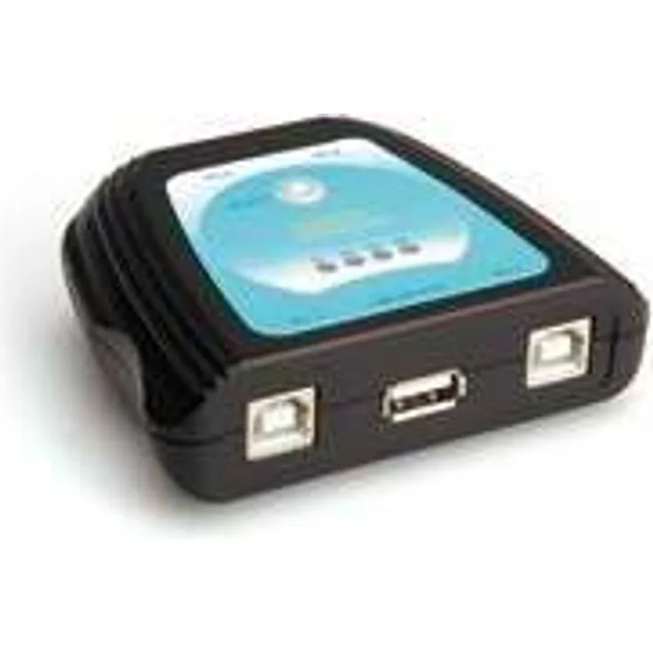 Value Manueller USB 2.0 Druckerswitch, 4fach (14.99.5034)