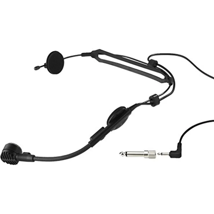 IMG STAGELINE HM-30 Dynamisches Kopfbügelmikrofon mit Windschutz, schwarz