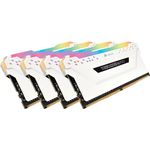 Corsair Vengeance RGB PRO 32GB (4x8GB) DDR4 3200MHz C16 XMP 2.0 Enthusiast RGB LED-Beleuchtung Speicherkit - weiß - Preisvergleich