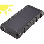 VOLTCRAFT SL-240 Solar Powerbank 24000 mAh, schwarz