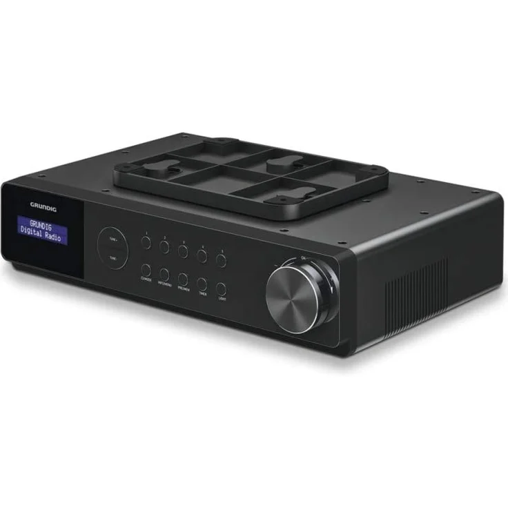 Grundig DKR 1000 BT Unterbauradio mit Bluetooth, TFT-Display, Wecker, geeignet für Küche, schwarz – Bild 2