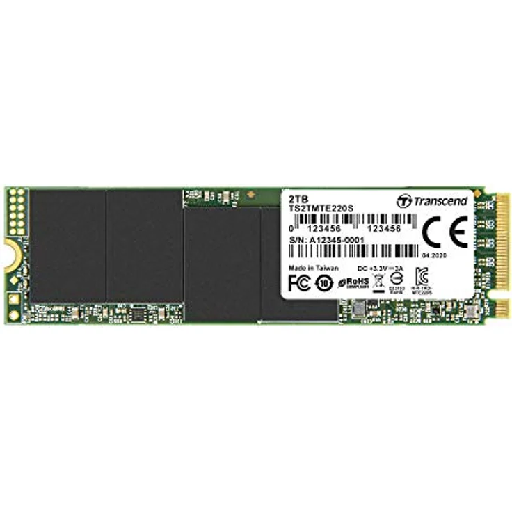 Transcend TS2TMTE220S 2TB M.2 Ultra-Highspeed SSD für High-End