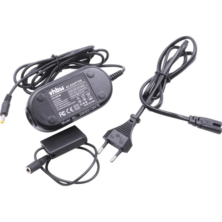 vhbw Kamera-Netzteil Ladegerät für Canon PowerShot G7X, G7 X wie ACK-DC110 inkl. Adapter NB-13L, DR-110.