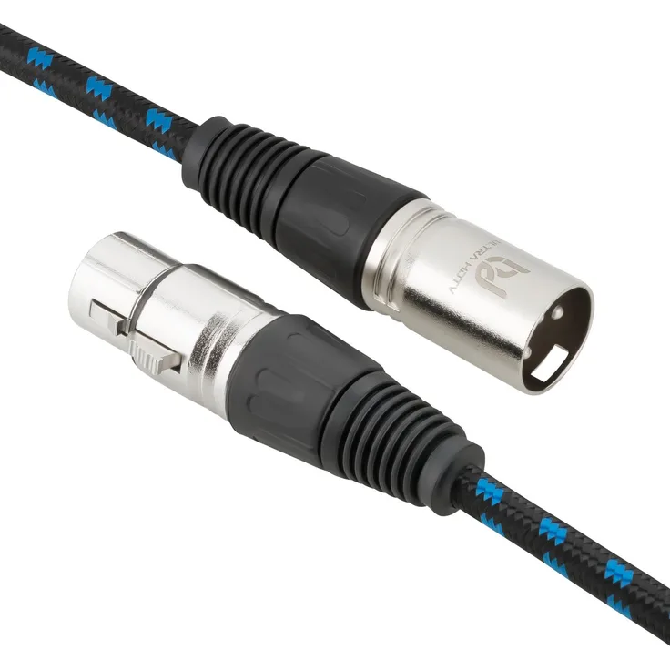 Ultra HDTV Premium Mikrofonkabel, XLR Stecker (m) auf XLR Buchse (w) 2 Meter