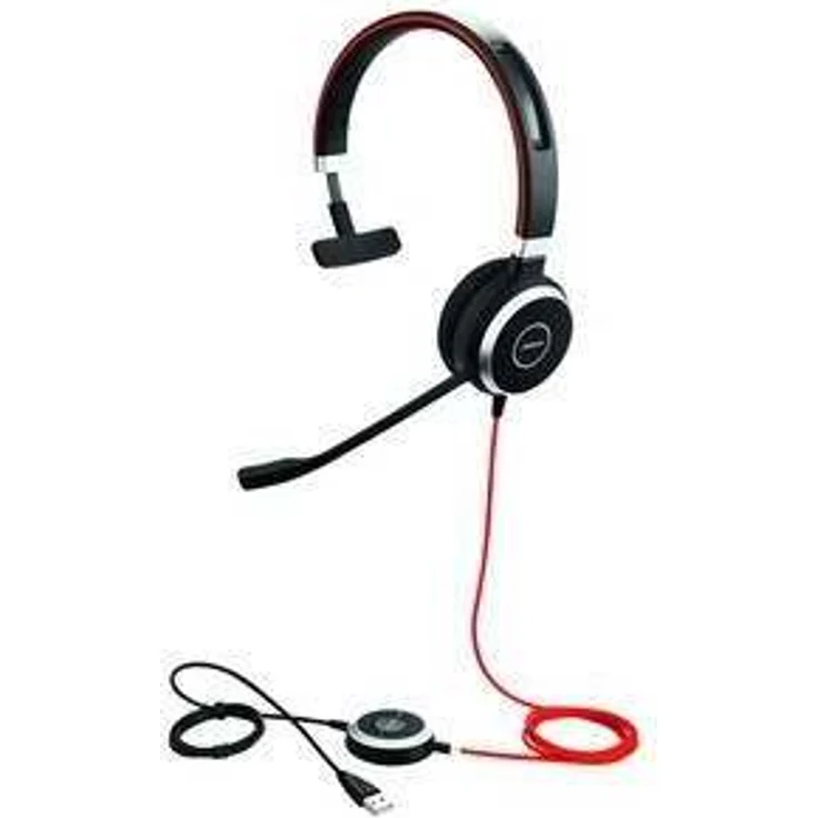 Jabra Evolve 40 Mono-Headset mit 3,5-mm- Klinkenstecker (ohne USB-Controller), optimiert für Unified Communications – Bild 2