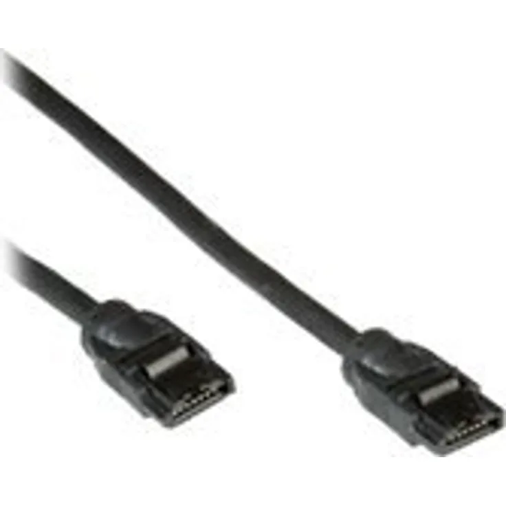 ROLINE Internes SATA 6.0 Gbit/s HDD-Kabel mit Schnappverschluss 0,5m (11.03.1552)